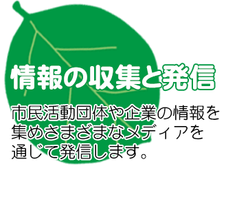 ���̎��W�Ɣ��M�B�s�������c�̂��Ƃ̏����W�߂��܂��܂ȃ��f�B�A��ʂ��Ĕ��M���܂��B