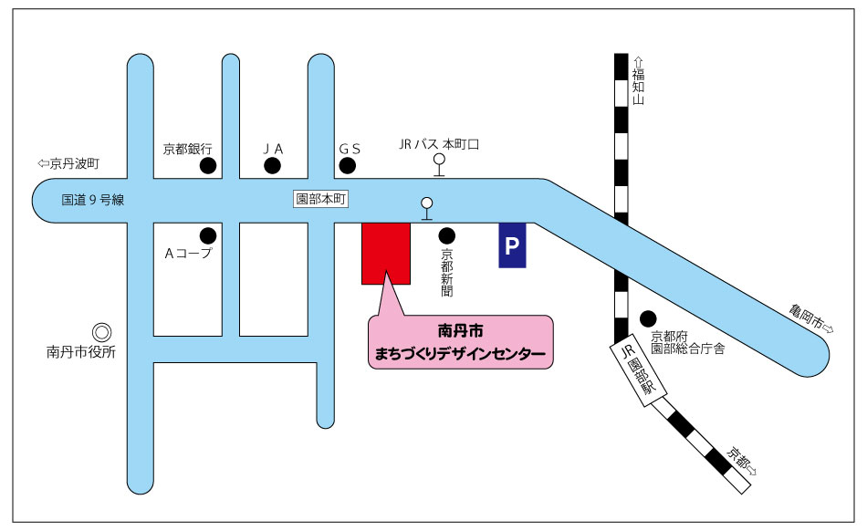 ��O�s�܂��Â���f�U�C���Z���^�[�A�N�Z�X�}�b�v